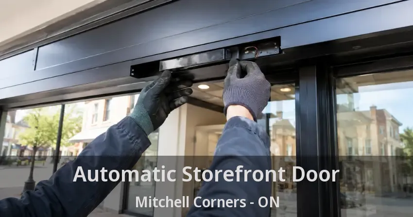 Automatic Storefront Door Mitchell Corners - ON