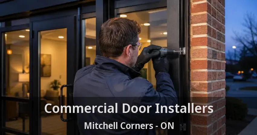 Commercial Door Installers Mitchell Corners - ON