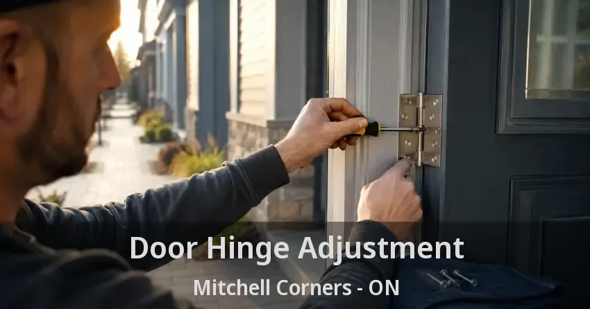 Door Hinge Adjustment Mitchell Corners - ON