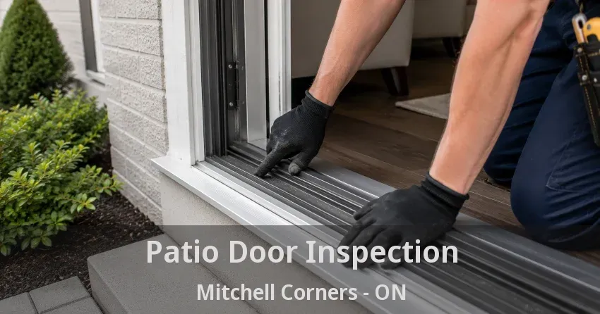 Patio Door Inspection Mitchell Corners - ON