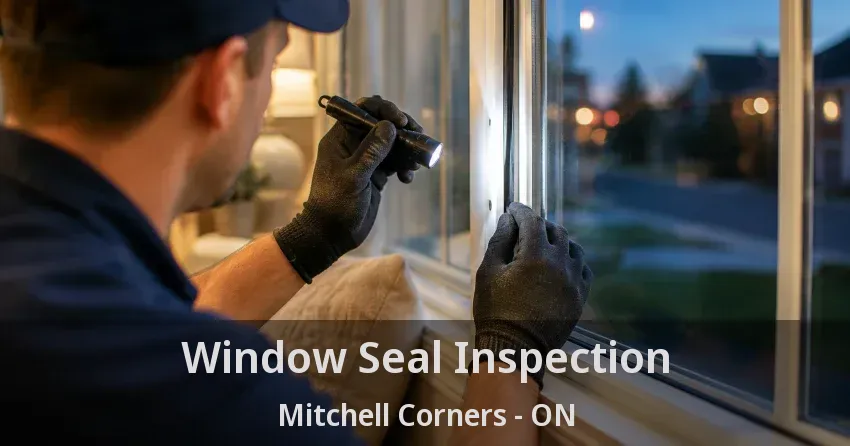 Window Seal Inspection Mitchell Corners - ON