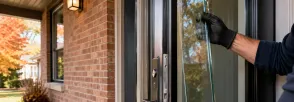 Safety Glass Installation Mitchell Corners